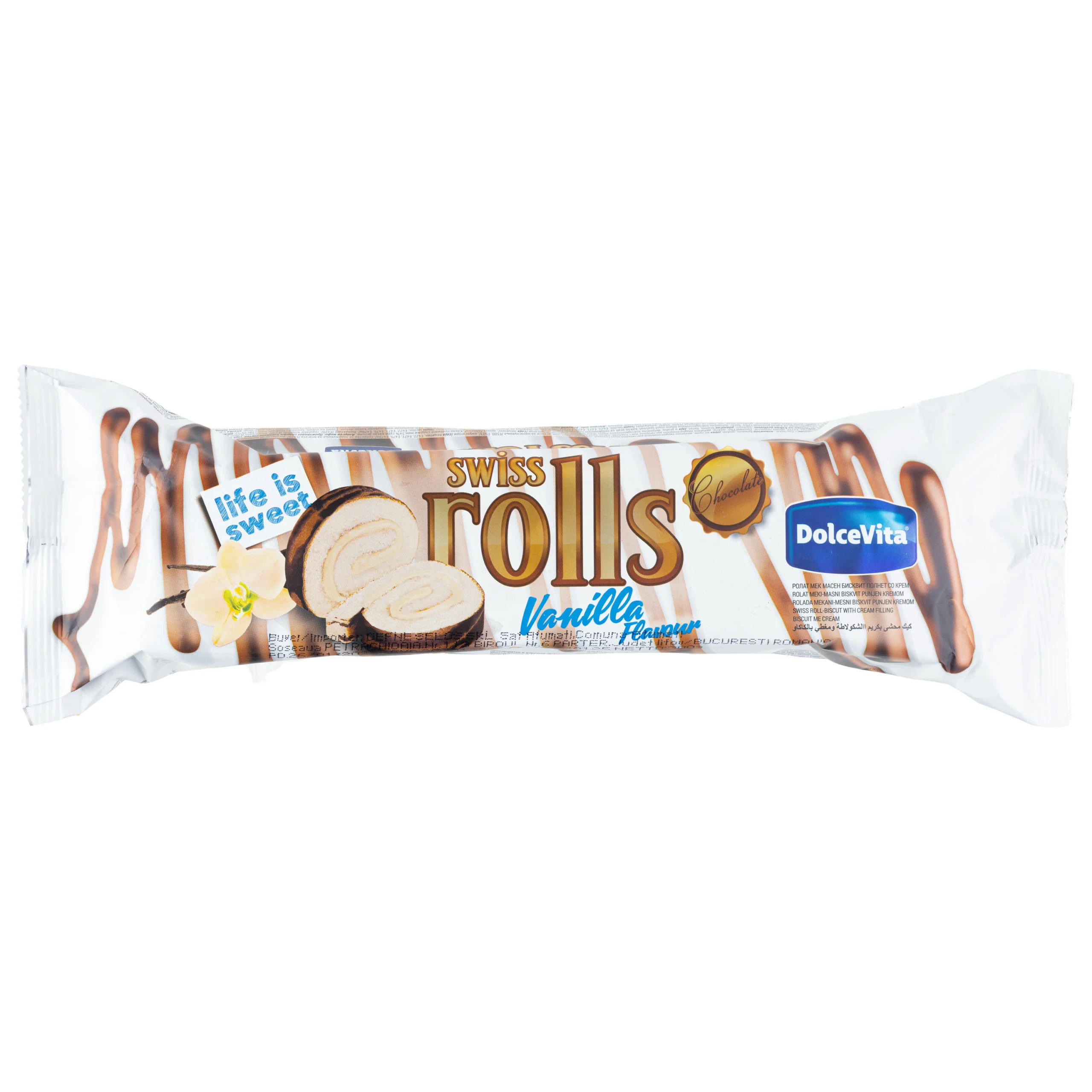 Dolcevita Swiss Rolls Vanilja 300g