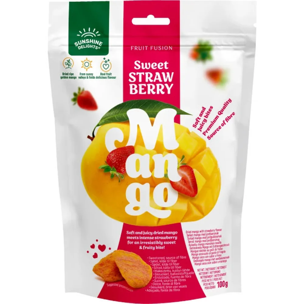Sunshine Delight Sweet Strawberry Mango 100g