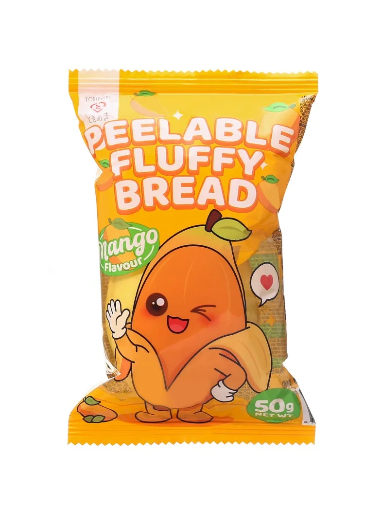 Tokimeki Peelable Fluffy Bread Mangon Maku 50g
