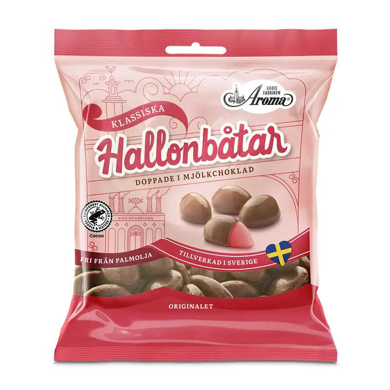 Aroma Chokladhallonbåtar 95g