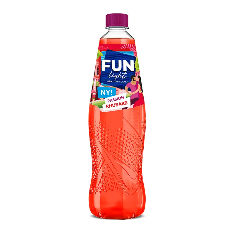 Fun Light Passion Rhubarb 1L