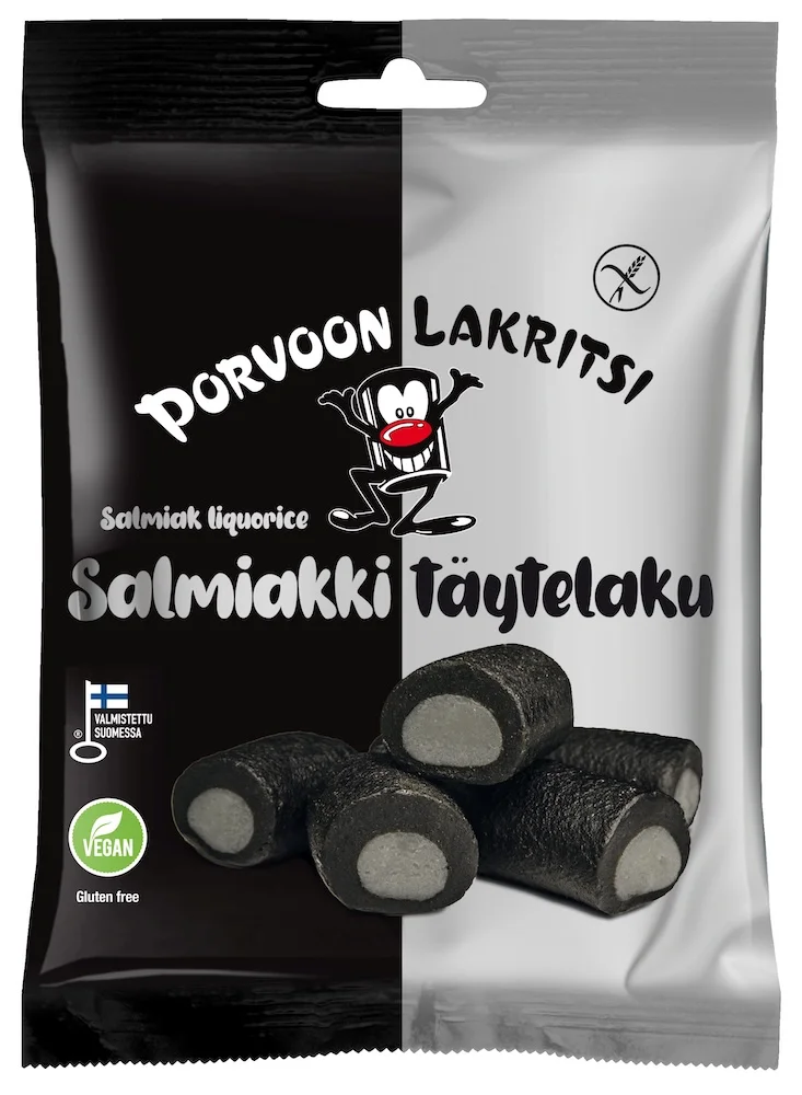 Porvoon Lakritsi Salmiakki 150g