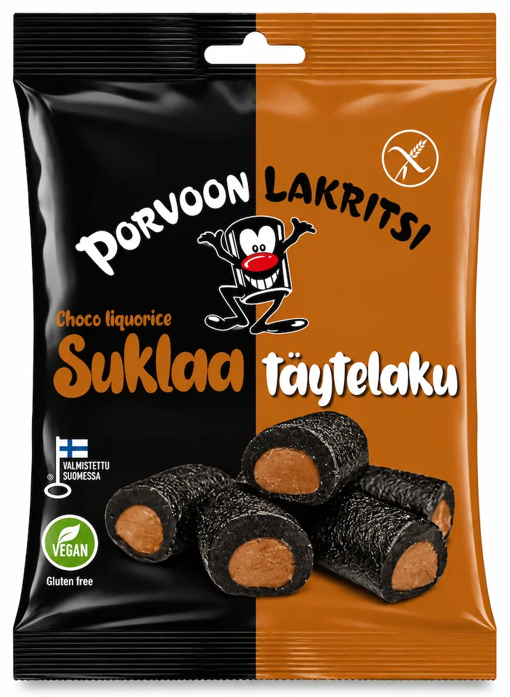 Porvoon Lakritsi Suklaa 150g