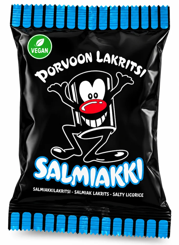 Porvoon Lakritsi Salmiakki 250g
