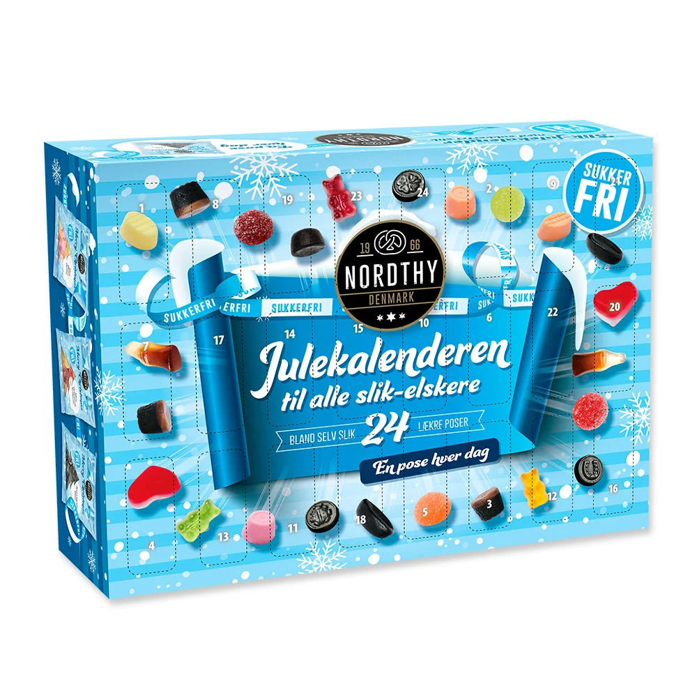 Nordthy Sockerfri Godis Julkalender 442g