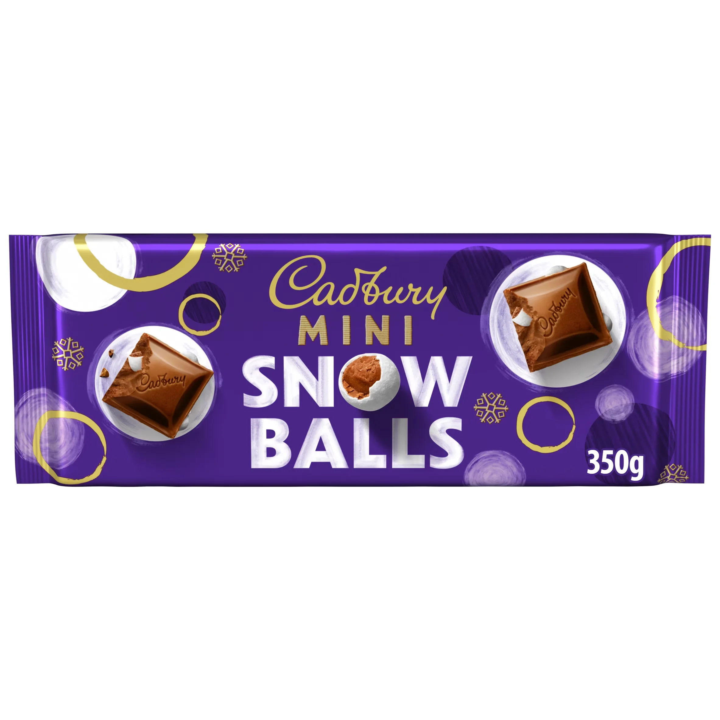 Cadbury Mini Snowballs Suklaalevy 350g