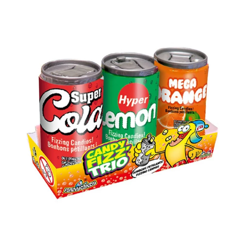 Funny Candy Fizz Trio 21g